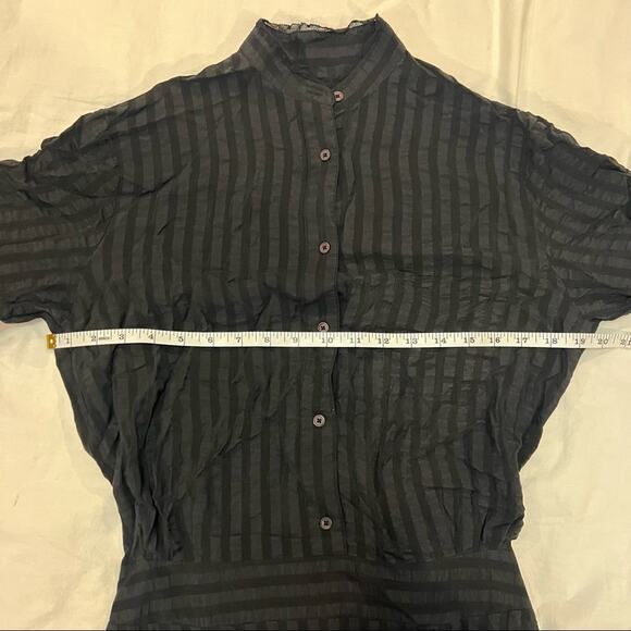 Zadig & Voltaire Rama Raye Silk Button Up Dress size S - Picture 10 of 14